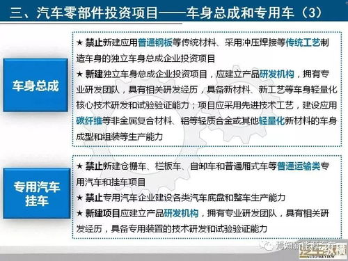 政策 10张ppt看懂发改委 汽车产业投资管理规定 新规,附规定全文